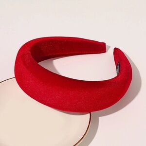 Elegant Red Headband